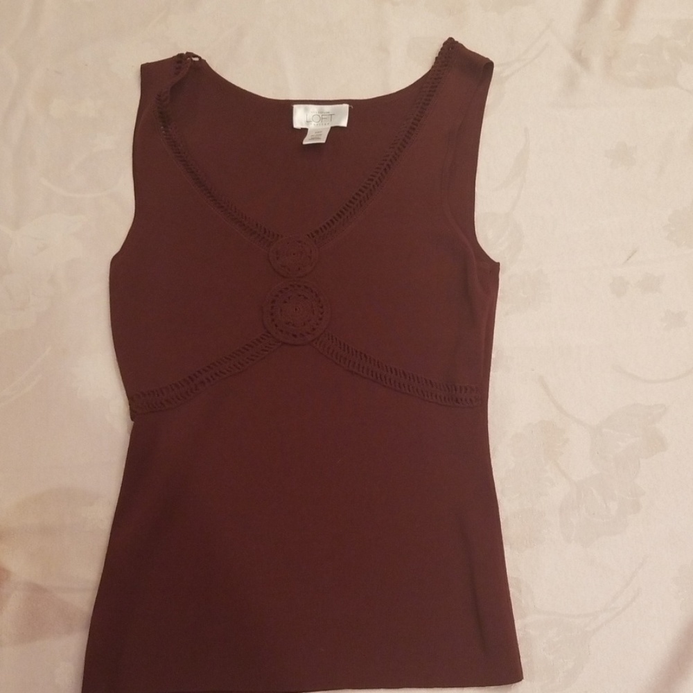 Women Ann Taylor Loft Petite tank